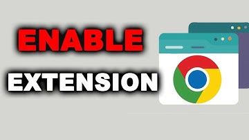 How to enable an extension in Google Chrome