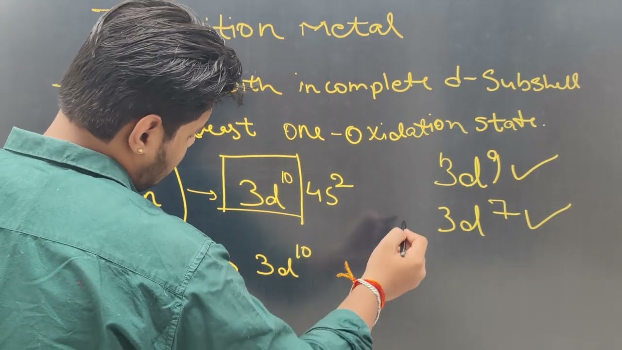 Why zn is not transition element 