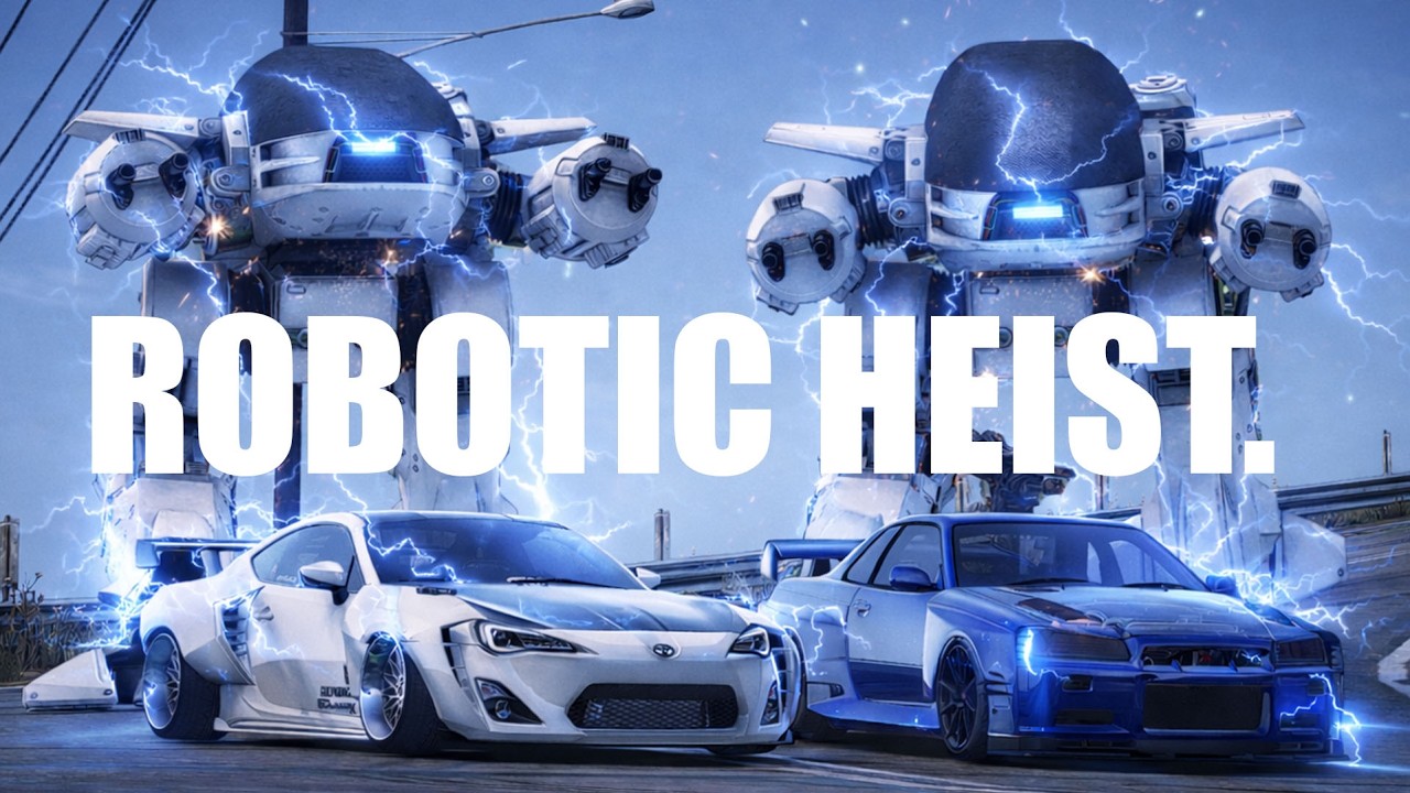 ROBOTIC HEIST !!!! AKSI PENCURIAN ROBOT ATLAS HANYA DENGAN MODAL EMP !!!!