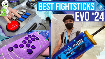 The BEST Arcade Sticks of Evo 2024!