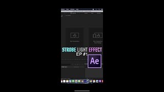 Famous Strobe Light Effect in After Effects #shorts Tutorial - EP 1 Wealth