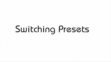 QuNeo Tutorials: Switching Presets