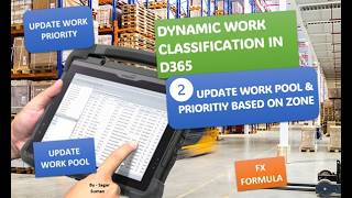 Dynamic work classification in D365 - Update work pool & priority based on zone id.