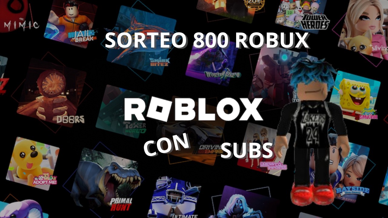 JUGANDO A ROBLOX CON SUBS