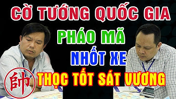 Vũ Hữu Cường vs Nguyễn Anh Mẫn pháo mã nhốt xe thọc tốt đoạt vương