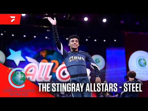 The Stingray Allstars Steel Full Routine at The Cheer Worlds 2026 | Live Commentary + Interviews