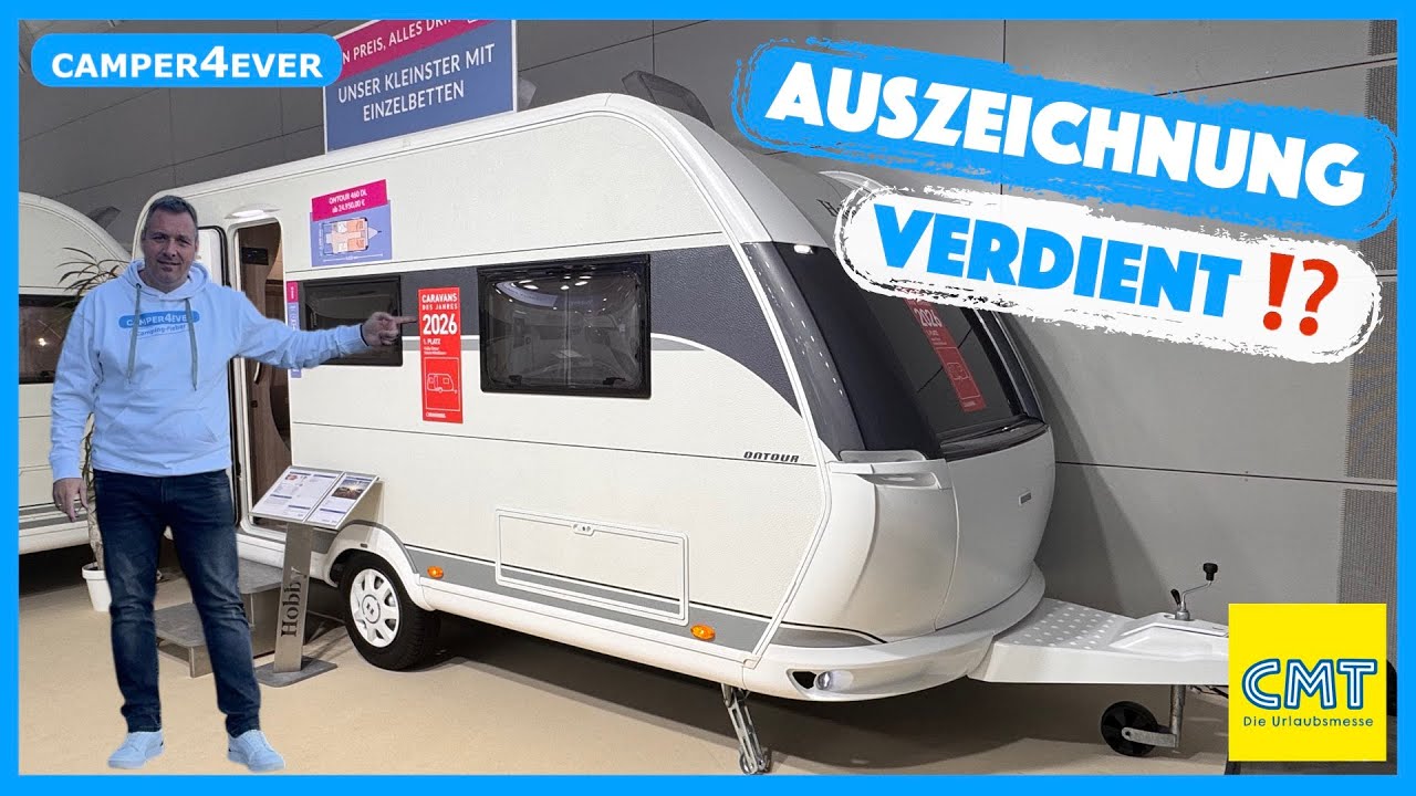 Caravan des Jahres❗️HOBBY OnTour 460DL - von Einsteiger merkt man nichts, aber auch nicht beim Preis
