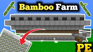 Best And Easiest Bamboo Farm In Minecraft||How To Make An Bamboo Frame in Minecraft #minecraft