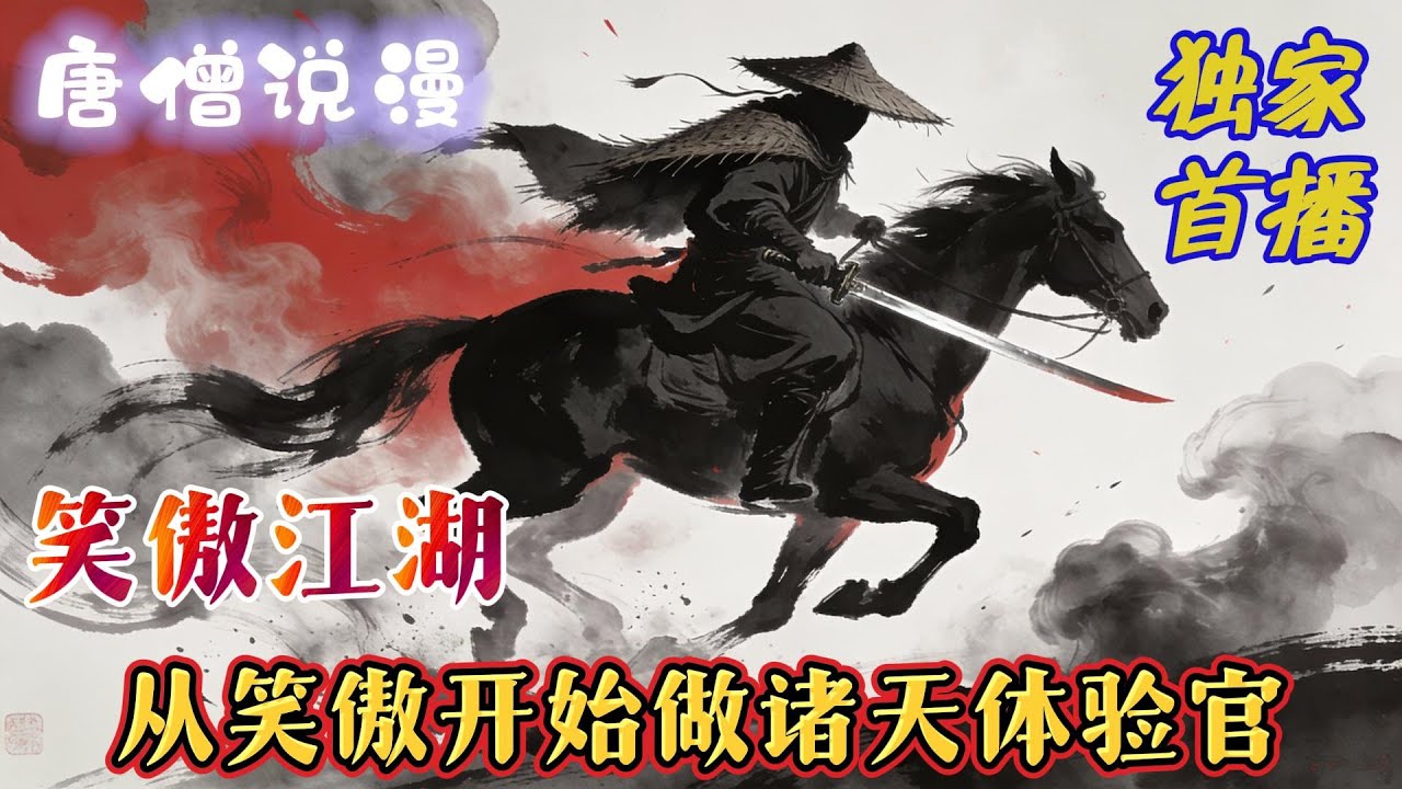 《笑傲江湖：从笑傲开始做诸天体验官》穿成武当大师兄，程道只想练功长生，却被迫卷入江湖纷争，从此，神功秘籍自动收录，武道瓶颈一键突破！！#穿越#有聲書 #完结文 #热血 #武俠 #金庸 #一口气看完