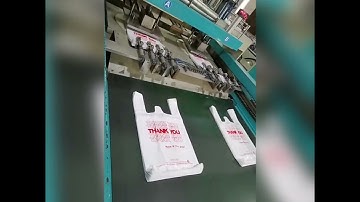 Thank you bags custom plastic shopping bag t-shirt plastic bags with logos