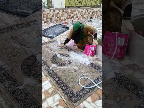 الشتاء على الأبواب يا فوزيه ولسه مغسلتيش السجاد