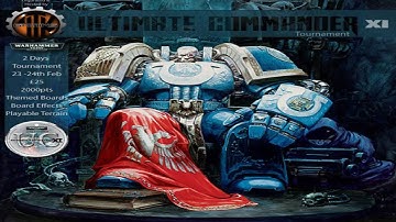 Warhammer 40k Tournament Preview Ultimate Commander at 4TK Gaming.