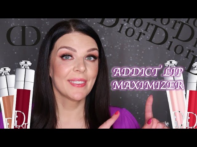 Trying Out NEW Dior Addict Lip Maximizer | Dior Lip Gloss Review, Swatches  😱 - YouTube