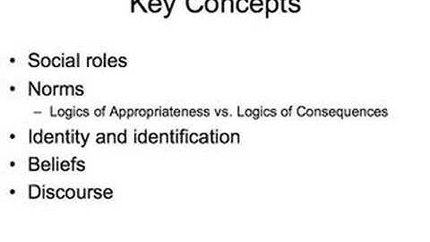 Intro to Constructivist Theory, pt. 2