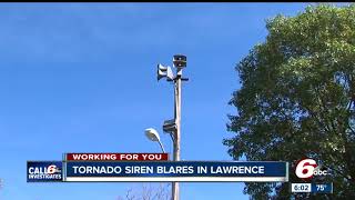 Tornado siren test blares for more than an hour in Lawrence