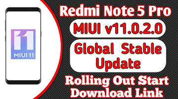 Redmi Note 5 Pro MIUI 11.0.2.0 Rolling Out Start | Download Now