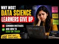 Why Most Data Science Learners Give Up | Common Mistakes and How to Stay on Track | Uplatz
