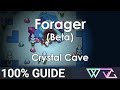 Forager (Beta) - 100% Guide: Crystal Cave (Chests Secret Rooms Walkthrough)