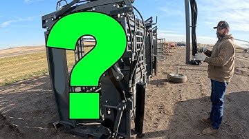 We Got A New Cattle Handling System!