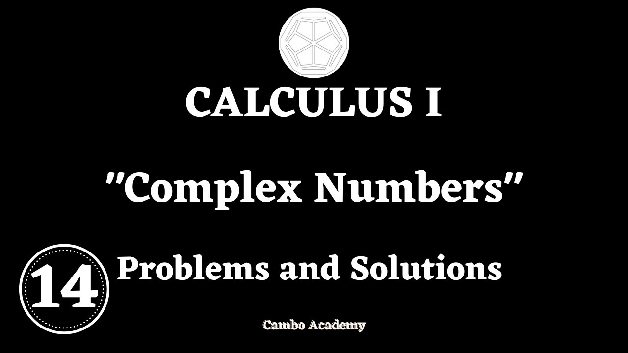 ITC Year 1 - Complex Numbers: Problem 15