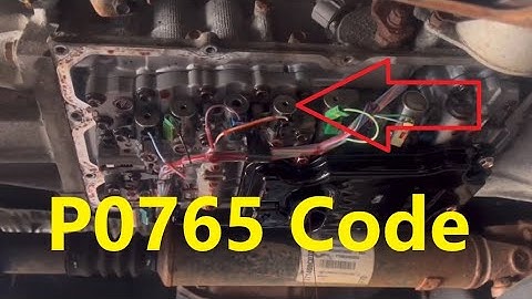 Causes and Fixes P0765 Code: Shift Solenoid "D"