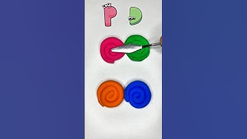 Alphabet Lore Color Mixing. #asmr #alphabet #oddlysatisfying #satisfying