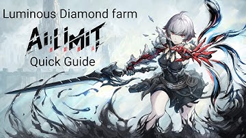 Luminous Diamond Farming Location in AI Limit