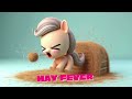 🐴 Why Did the Funny Horse Sneeze? #animaljokes #jokesforkids #animatedstories #dadjokes #cartoon