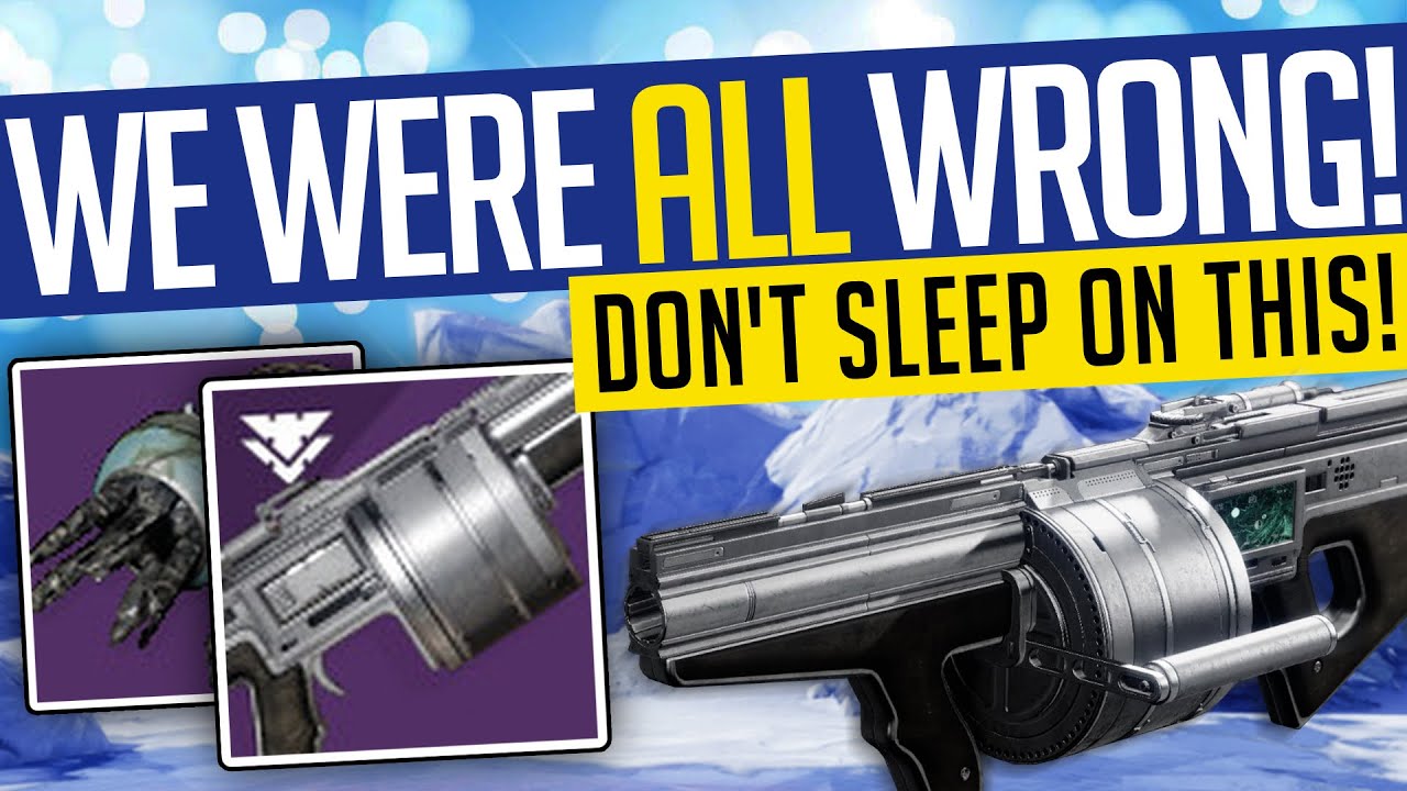 Destiny 2 | We Were All Wrong! Don'T Sleep On This Legendary Grenade Launcher! - Beyond Light