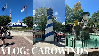 Carowinds Weekend Fun #vlog #family #carowinds