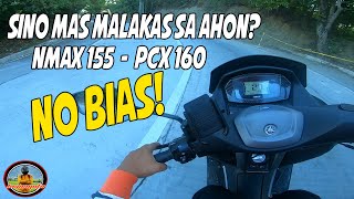 All Stock NMAX 155 at PCX 160 | Sino mas malakas sa AHON?