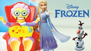 Frozen Greedy Granny Game with Elsa and Olaf