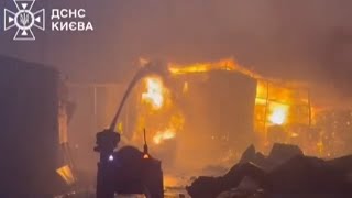 Russia hammers Kyiv in largest missile and drone barrage since war in Ukraine began