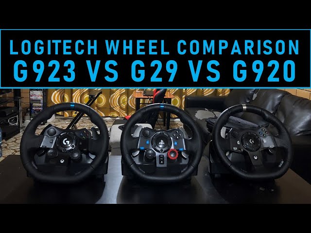 Logitech G923 vs G29 & G920  Worth the Upgrade? 