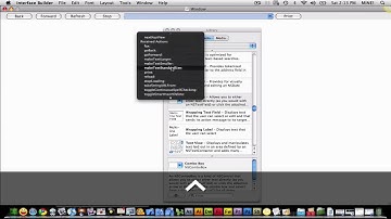 Xcode Tutorial: How to make a web browser (HD)