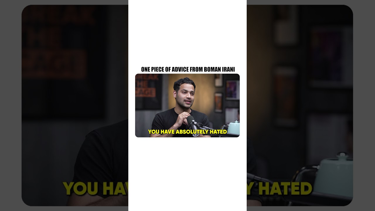 One Piece of Advice to Follow from Boman Irani - Raj Shamani 