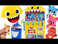 Pinkfong Baby Shark drinks vending machine toys play! Let's get milk and candy~! | PinkyPopTOY