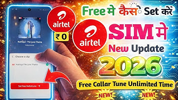 Airtel Caller Tune Kaise Lagate Hai | Airtel Sim Mein Caller Tune Set Kare | Airtel Caller Tune Set