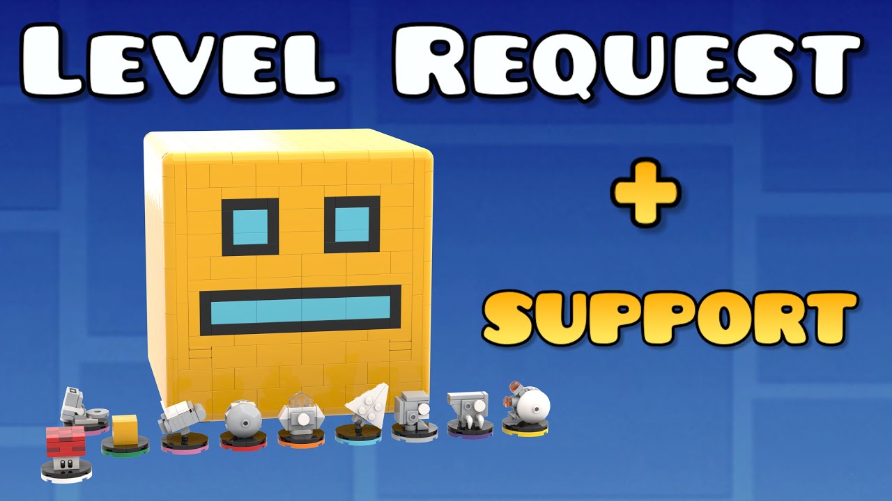Geometry Dash Level request LIVE stream #161 | Lego ideas Geometry Dash ...