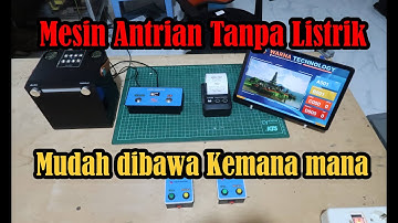Mesin Antrian versi 3 Multimedia Portable Version