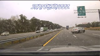 Entire Georgia State Patrol Nighthawks South Squad Pursuit of Stolen Vehicle