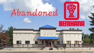 The abandoned benihana on bay road in Saginaw michigan