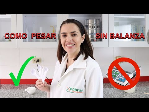 Video: Cómo Pesar Sin Balanza