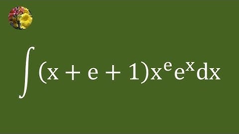 2023 MIT Integration Bee, qualifying test problem # 13 (2nd method)