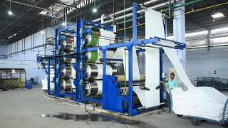 VERTICAL DRYING RANGE MACHINE , DH Textile Engineering, AHMEDABAD (GUJARAT) INDIA