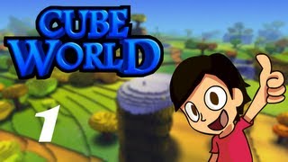 Cube World -001- Off To A n00b Start! *1 Hour Special*