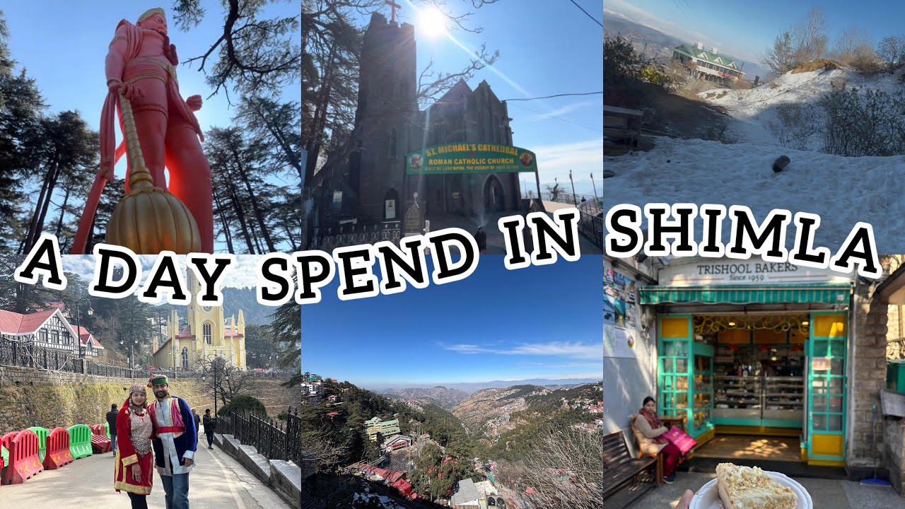 A DAY SPEND IN SHIMLA 🏔️👫 || @cdbvlogs0011 