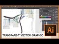 How To: Create a transparent Vector Graphic from a hand-drawn scan using Adobe Illustrator