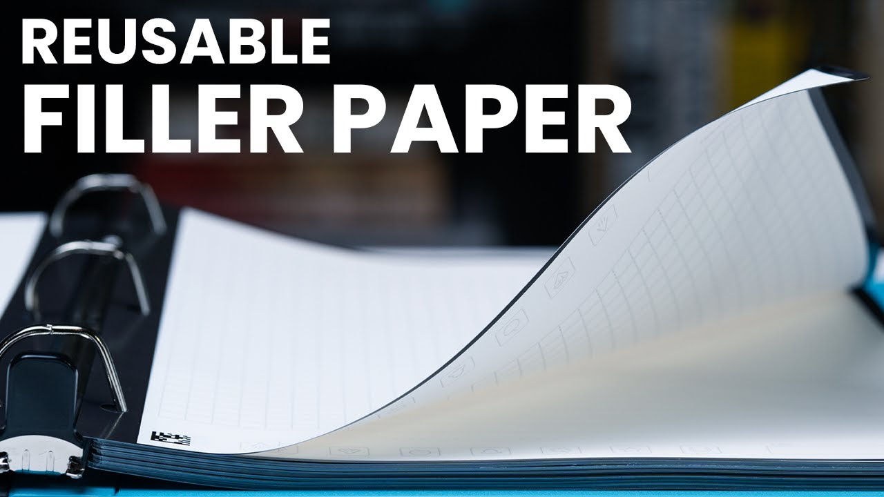 Introducing Rocketbook Filler Paper YouTube
