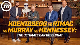 Koenigsegg vs Rimac vs Murray vs Hennessey: The Ultimate Car Boss Chat | Top Gear screenshot 3